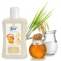 JUST Gel douche Miel-Riz-Lait-Avoine 250 ml - just.ch