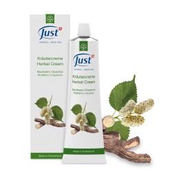 JUST Crème aux herbes Mûre blanche-Réglisse contre les taches pigmentaires